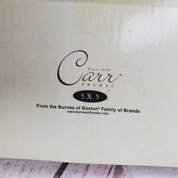 Carr Frames 5x5 Parisienne Glass Our Wedding Picture Frame - Picture 5 of 7